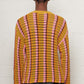 Elton Crochet Jumper Pink Stripe