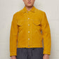 Rick Suede Trucker Jacket Mustard