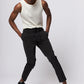 Stan Elasticated-Waist Trousers Black