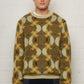 Xander Green Jaquard Knit Sweater Mohair