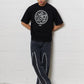 Third Cut Black Slash Denim