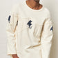 Longsleeve with Flower Pattern