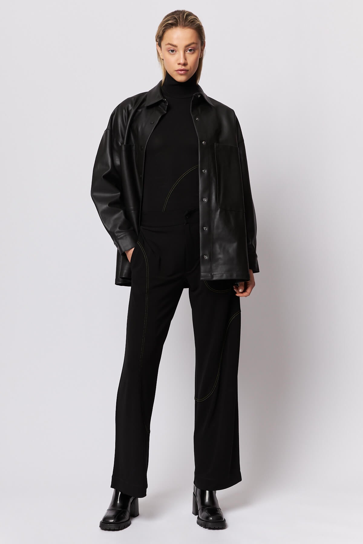 Vegan Coated Jacket