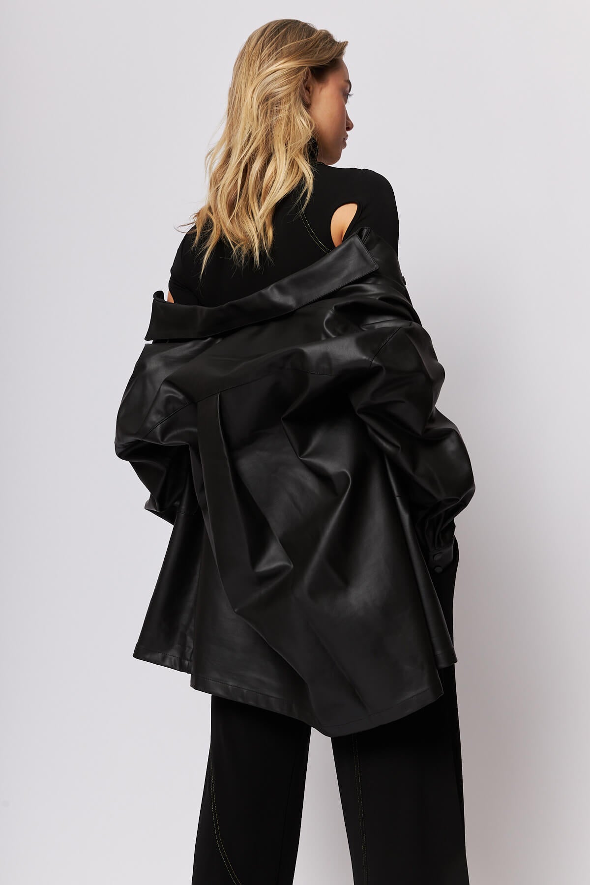 Vegan Coated Jacket