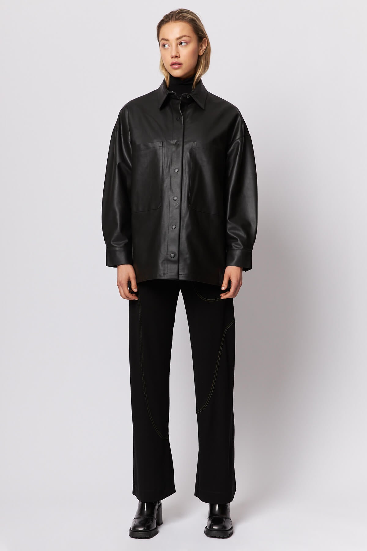 Vegan Coated Jacket