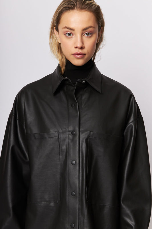 Vegan Coated Jacket