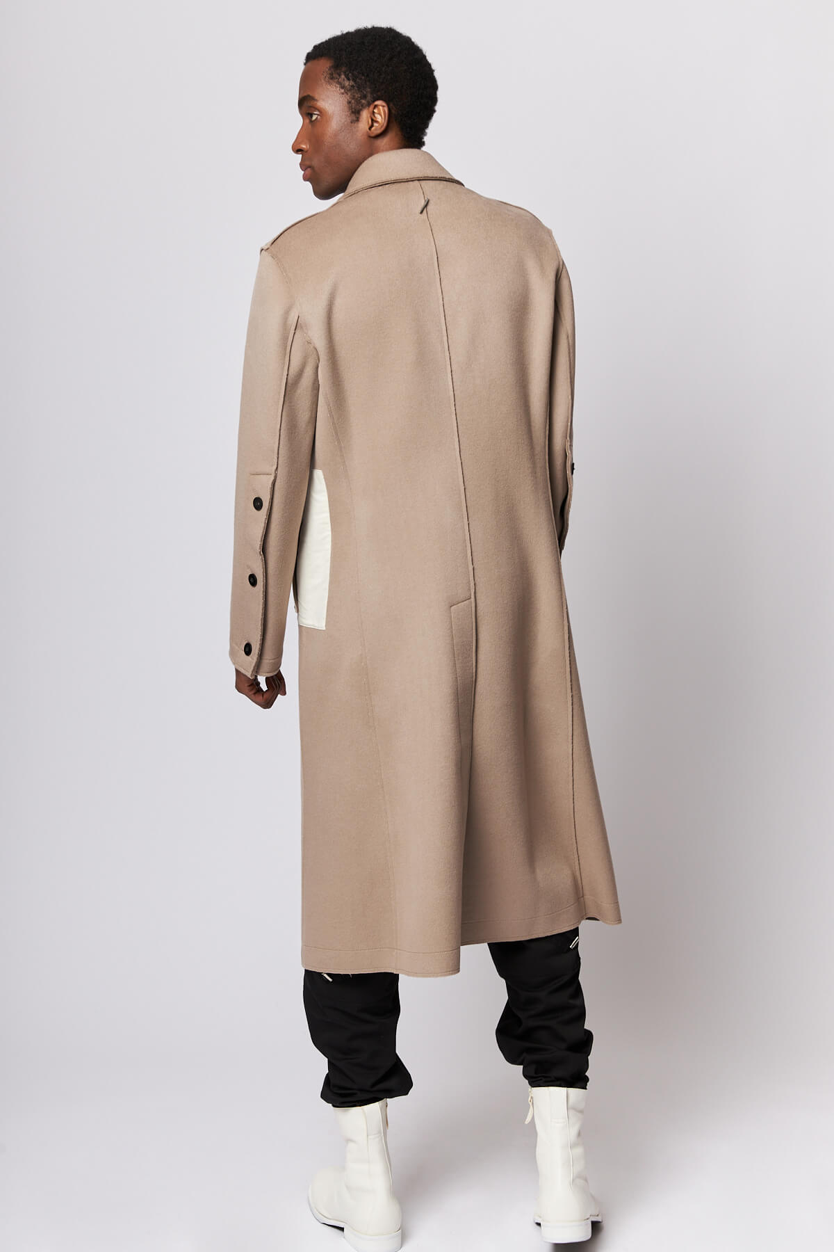 Coat with Flower Pattern