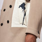 Coat with Flower Pattern