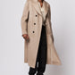 Coat with Flower Pattern