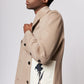 Coat with Flower Pattern