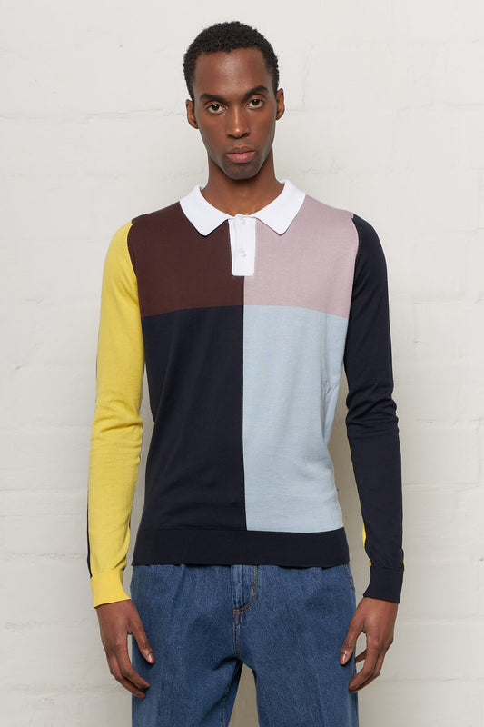 Sea Island Cotton Colour Block
