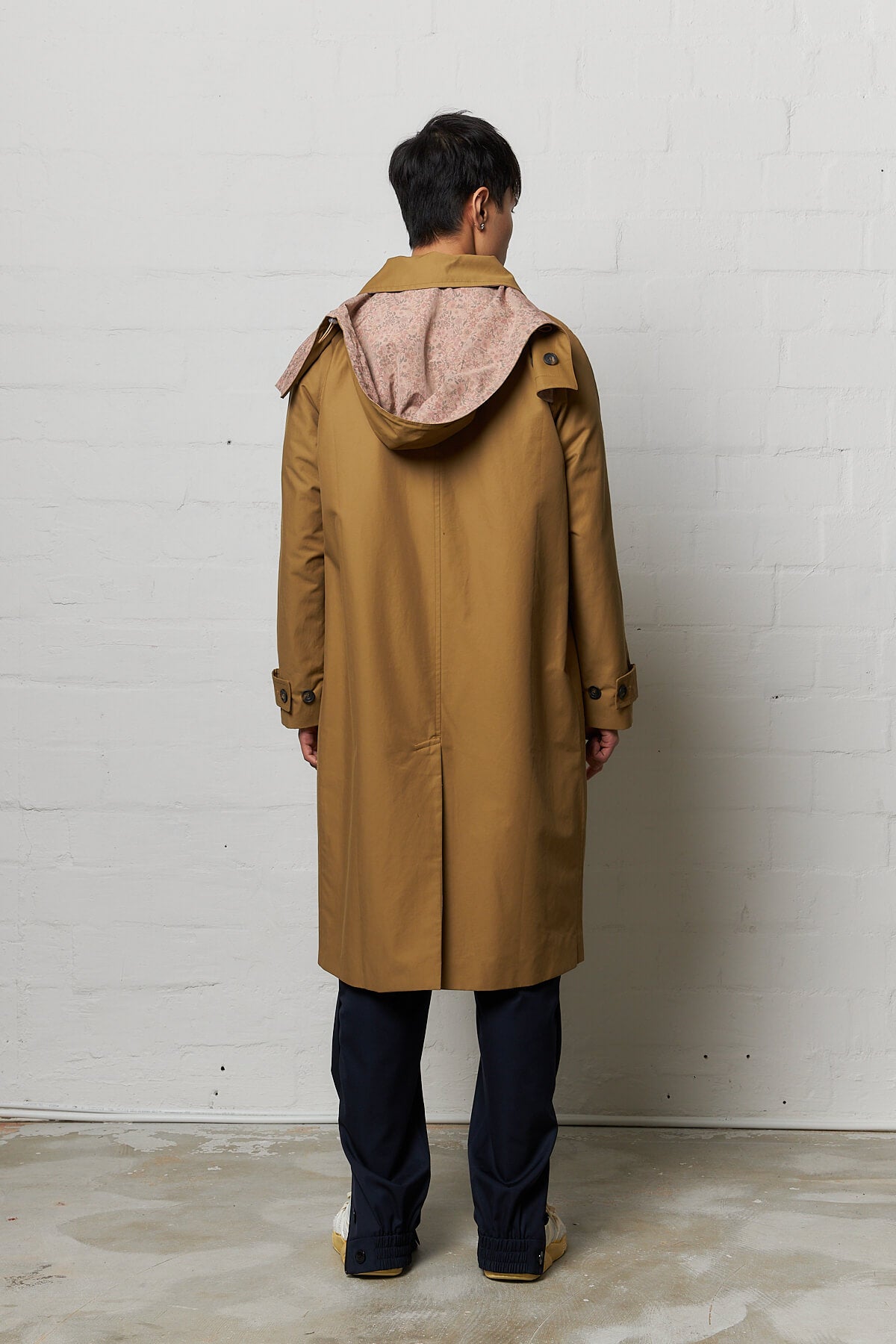 x Gloverall Reversible Hooded Mackintosh