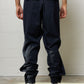 Zip pants Wool Navy