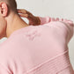 Soft Wool Crew Neck Sweater Pink