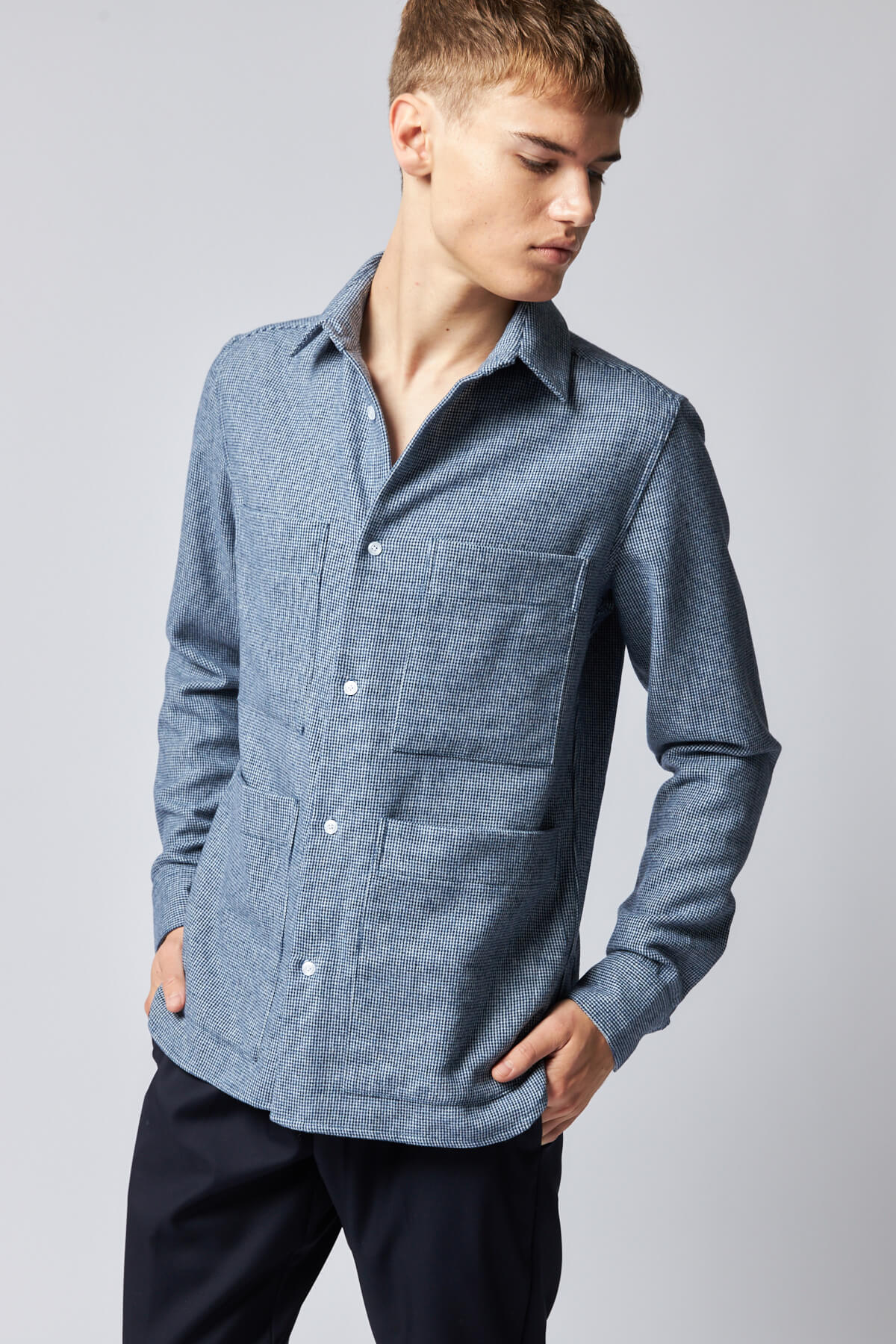 Overshirt Recycled Wool