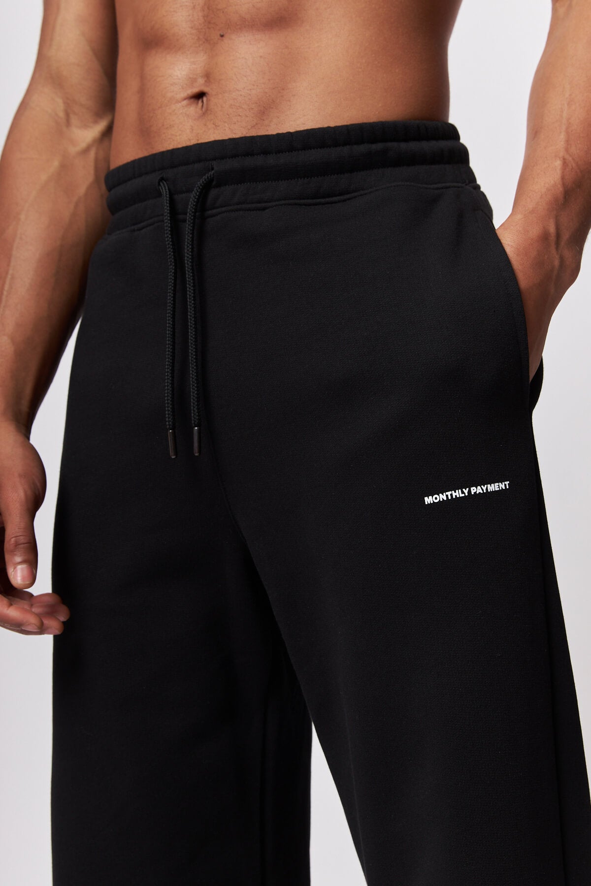 Shop Monthly Payment Loose Fit Sweatpants - The Wasted Hour