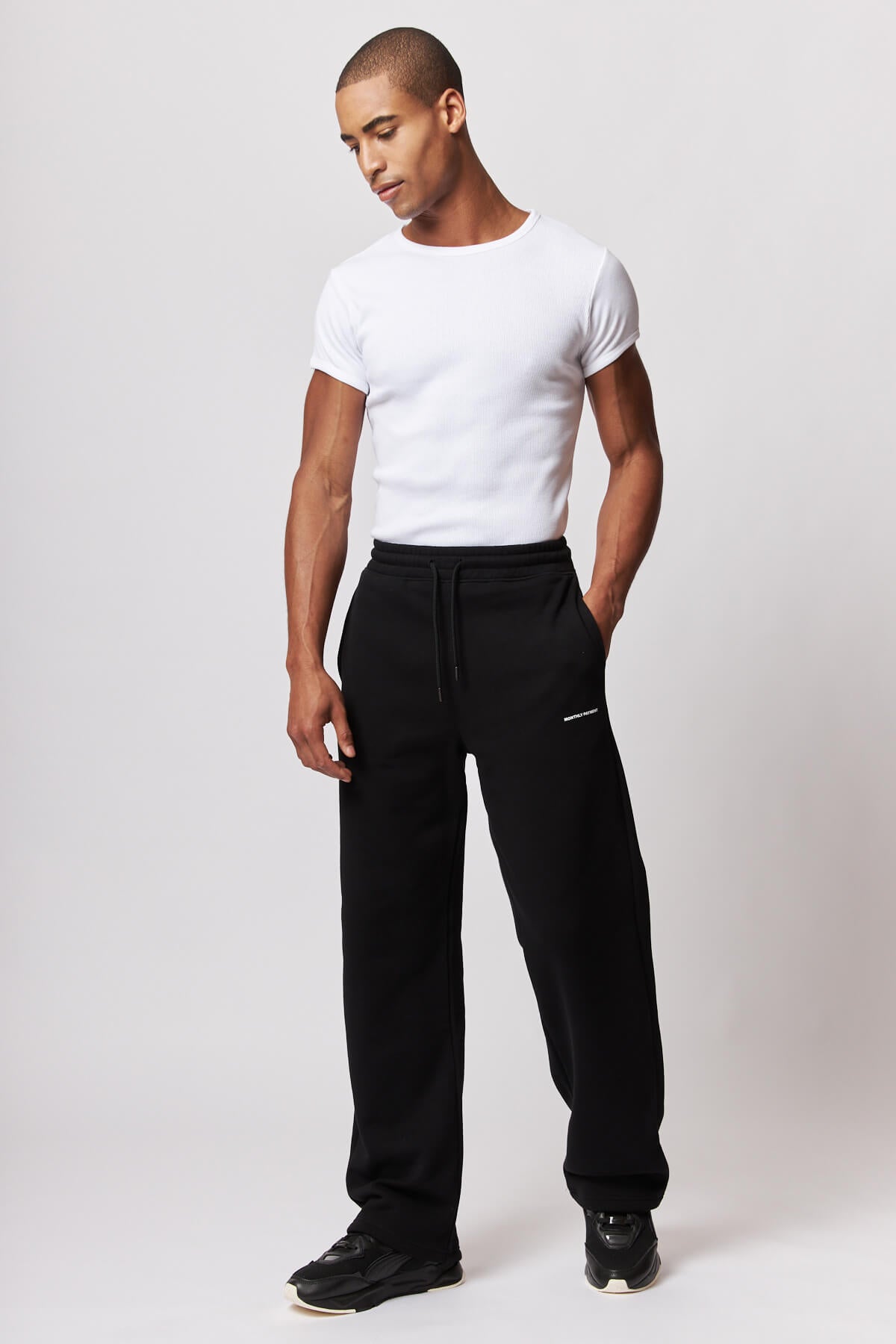 Rib T-Shirt White