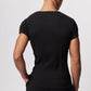Rib T-Shirt Black