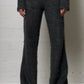 Flare Draft Trousers Ash Grey Alpaca