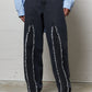 Full Cut Black Slash Denim
