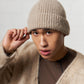 Knit Hat Desert Snow Silk Wool