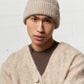 Knit Hat Desert Snow Silk Wool