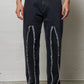 Third Cut Black Slash Denim