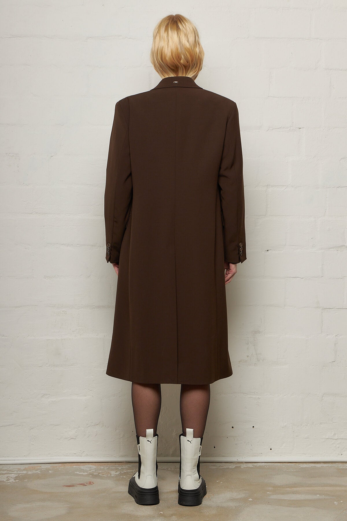 DB Coat Brown Exquisite Wool