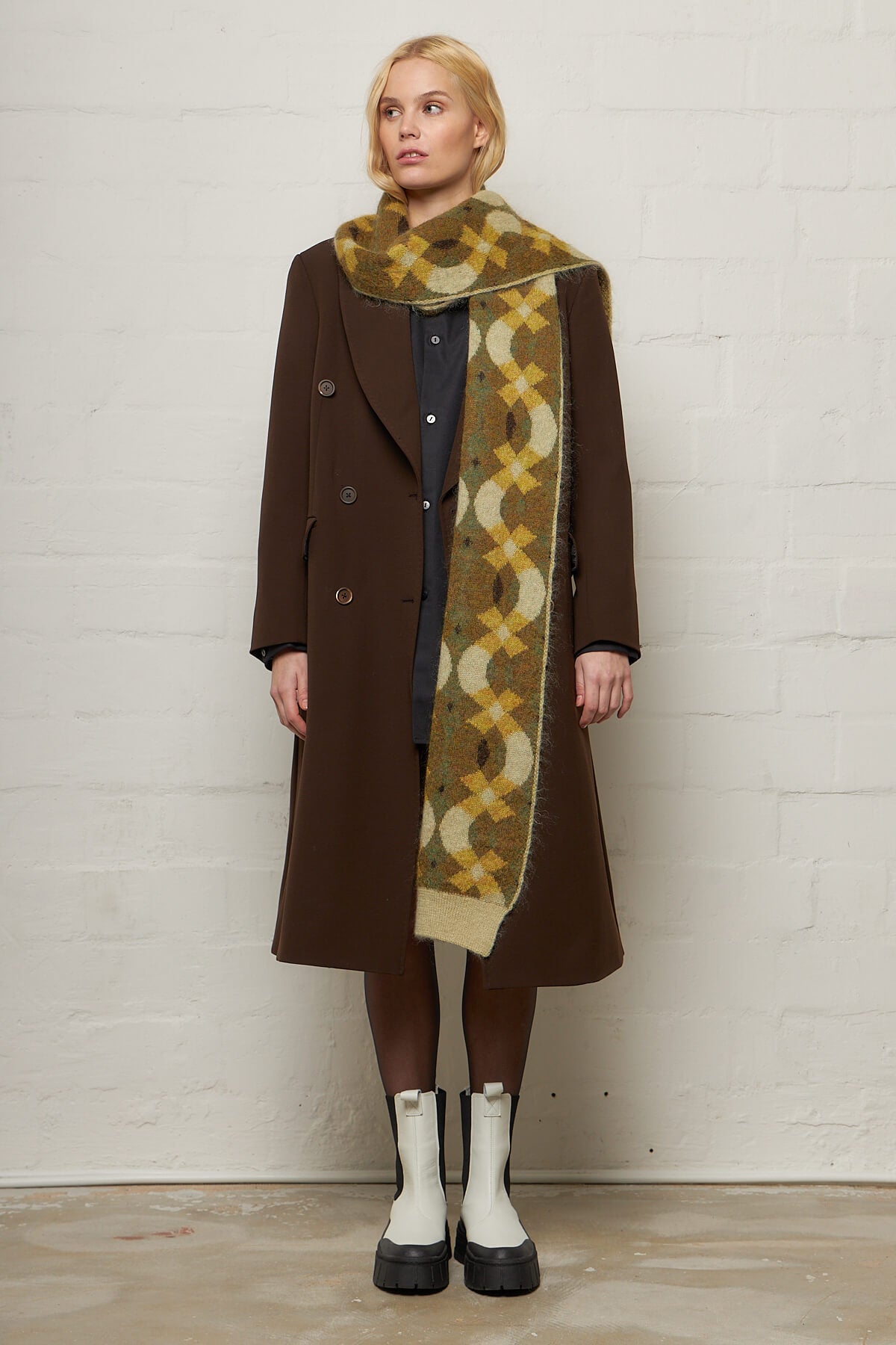 DB Coat Brown Exquisite Wool