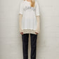 Mix Tee Longsleeve White Deja Vu Print