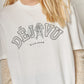 Mix Tee Longsleeve White Deja Vu Print