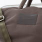 Big Pillow Tote Army Green Shimmer Tech