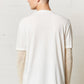 Mix Tee Longsleeve White Deja Vu Print