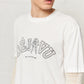 Mix Tee Longsleeve White Deja Vu Print