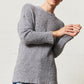 Popover Roundneck Grey Boucle