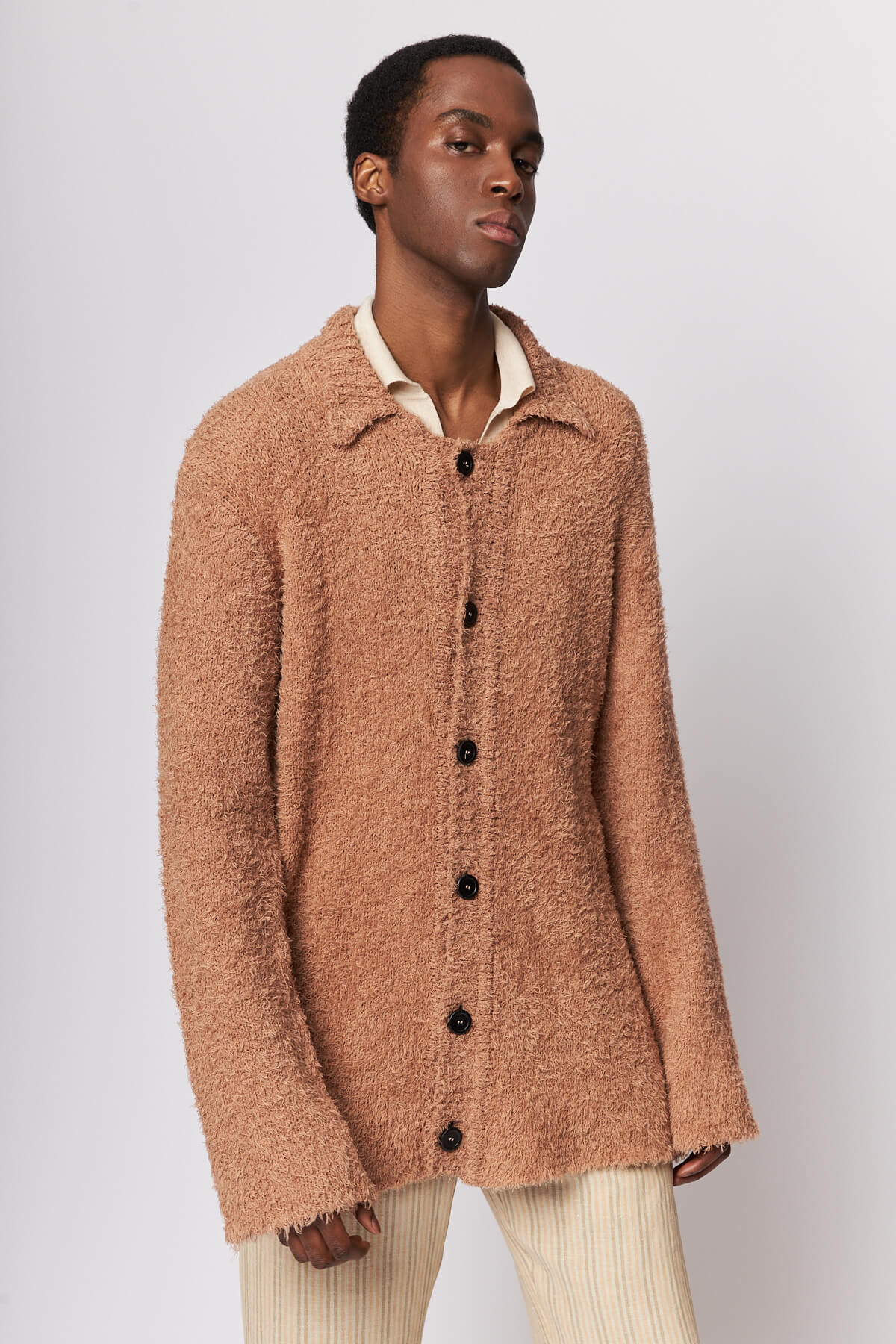 Big Cardigan Caramel Cloudy Cotton