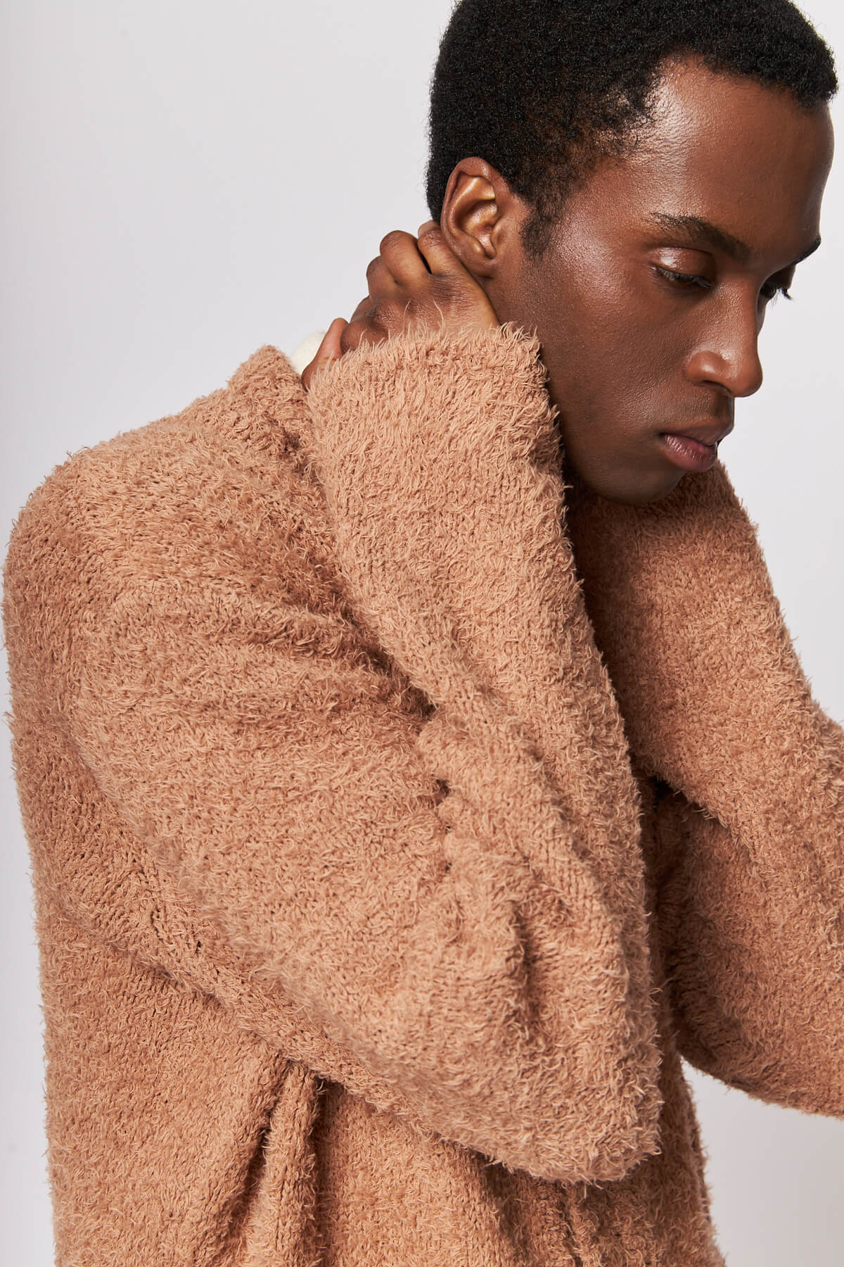 Big Cardigan Caramel Cloudy Cotton
