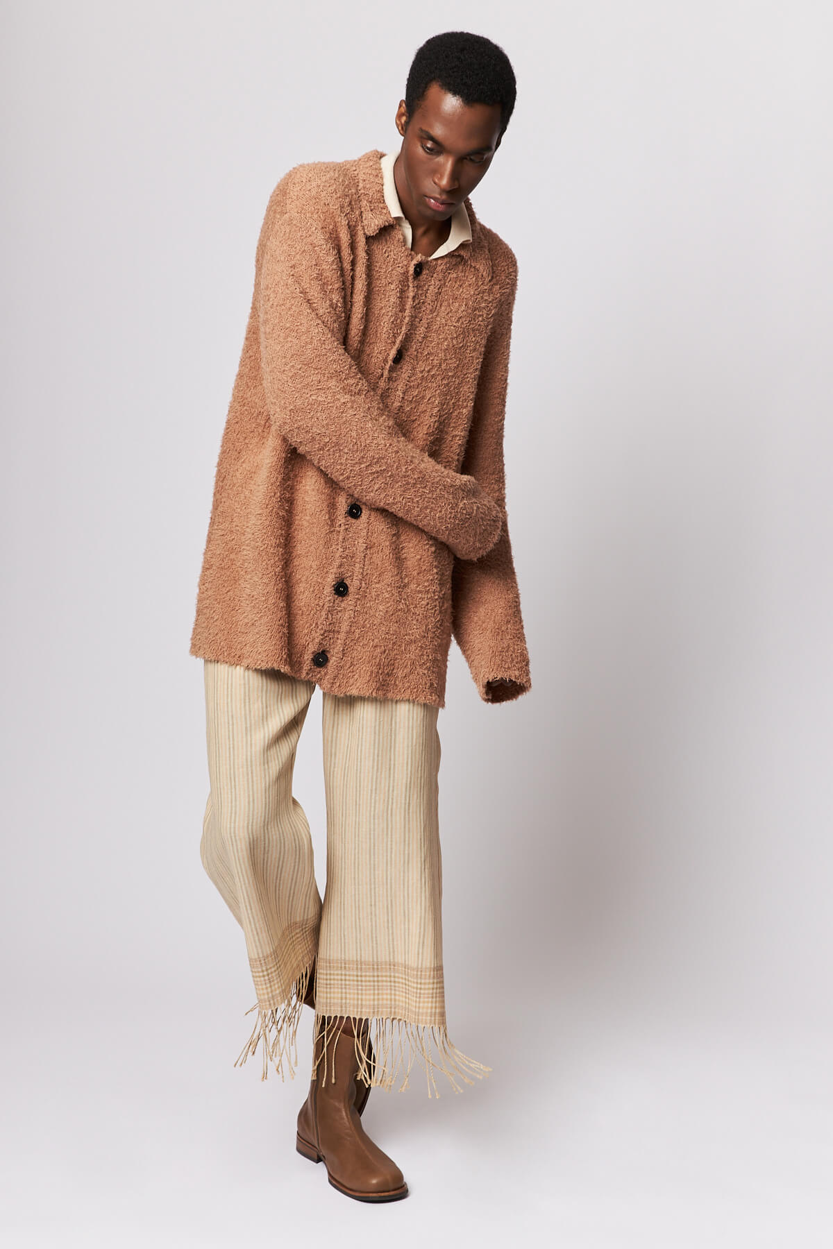 Big Cardigan Caramel Cloudy Cotton