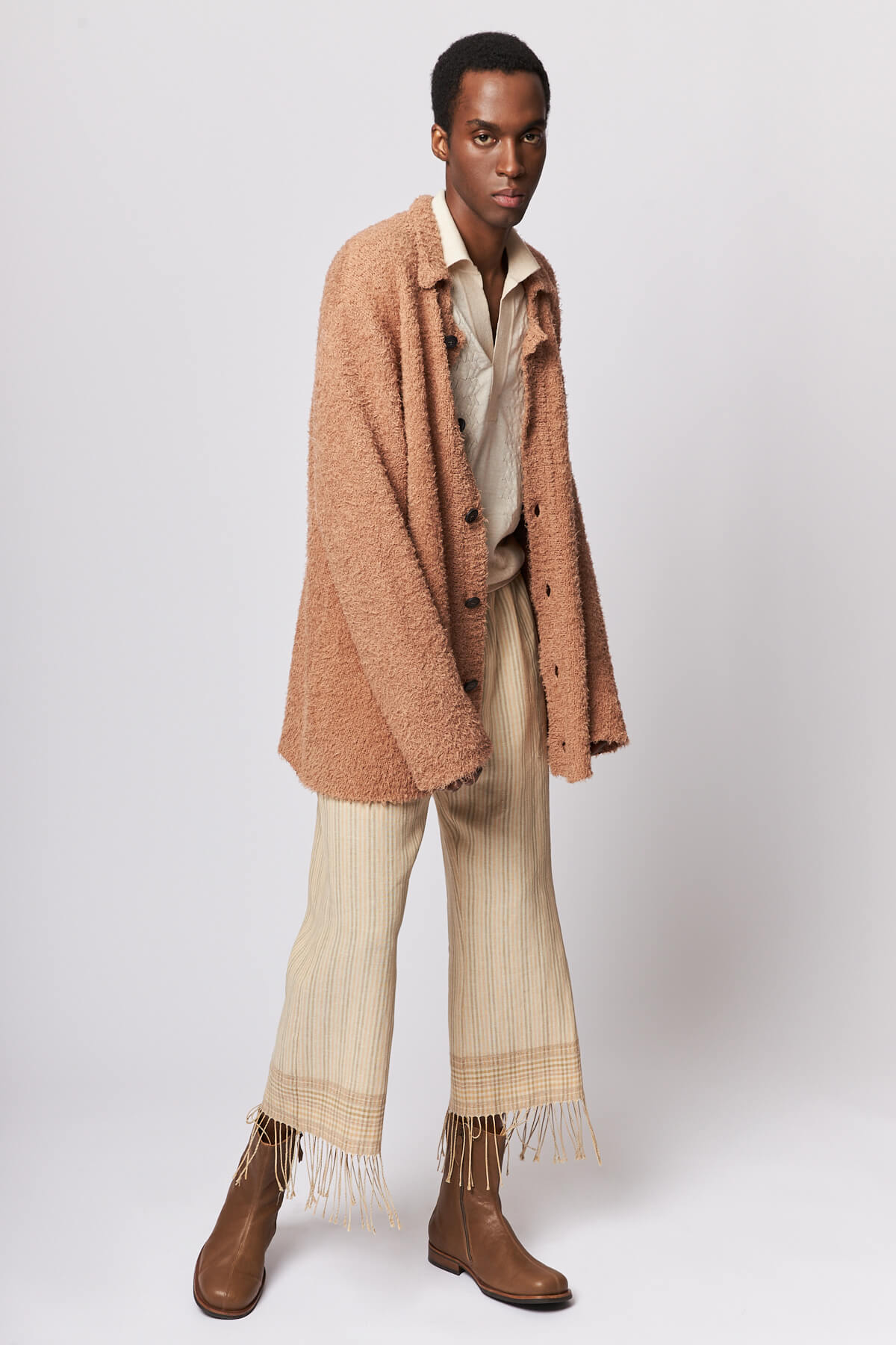 Big Cardigan Caramel Cloudy Cotton