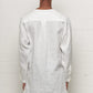 Collarless Dress Shirt Ramie