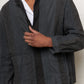 Crinkle Stripe Jacket