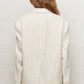 Ashley Beige Cotton Blend Jacket