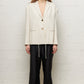 Ashley Beige Cotton Blend Jacket