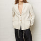 Ashley Beige Cotton Blend Jacket