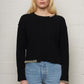 Mavis Sweater Organic Cotton Black