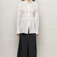 Shirt With Drawstring White