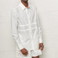 Shirt With Drawstring White