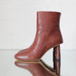 Sadie Boots Leather Chocolate