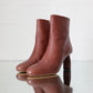 Sadie Boots Leather Chocolate