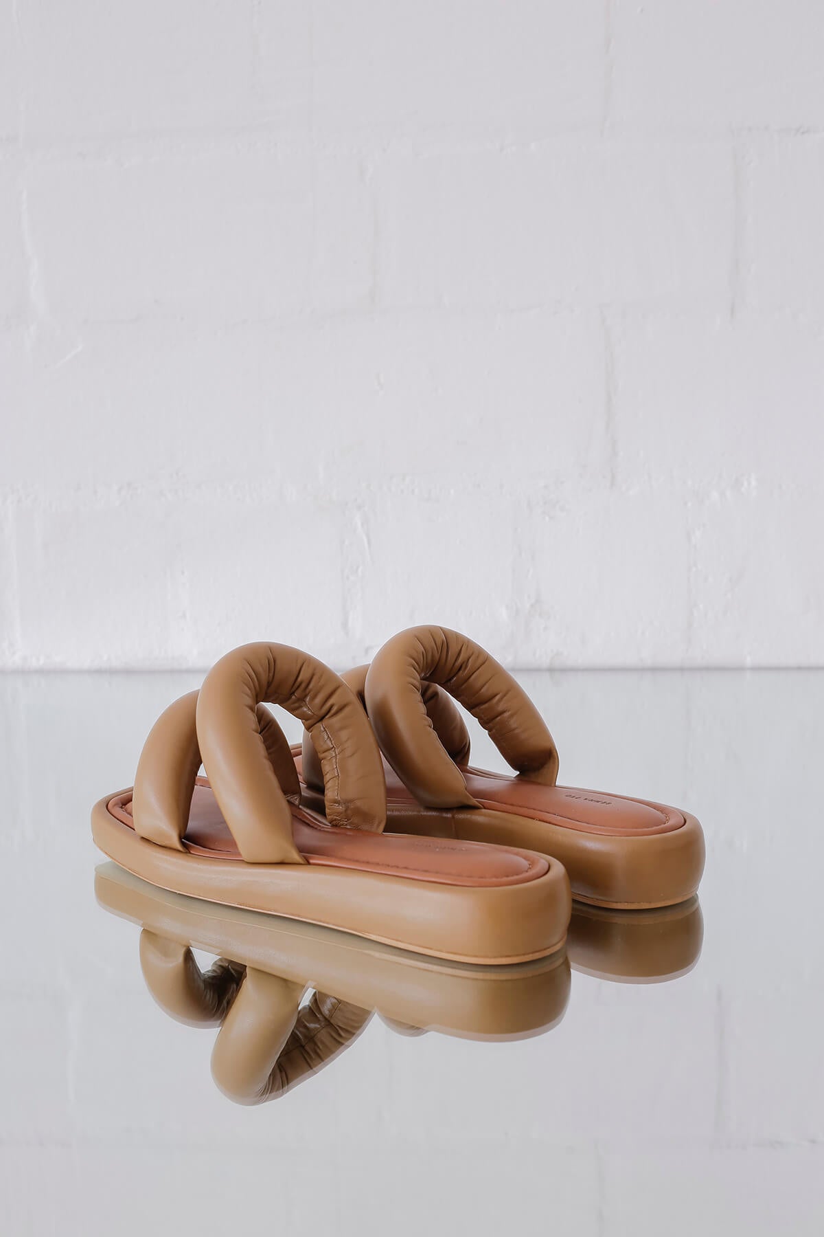 Billie Sandals Leather Biscuit 30 mm